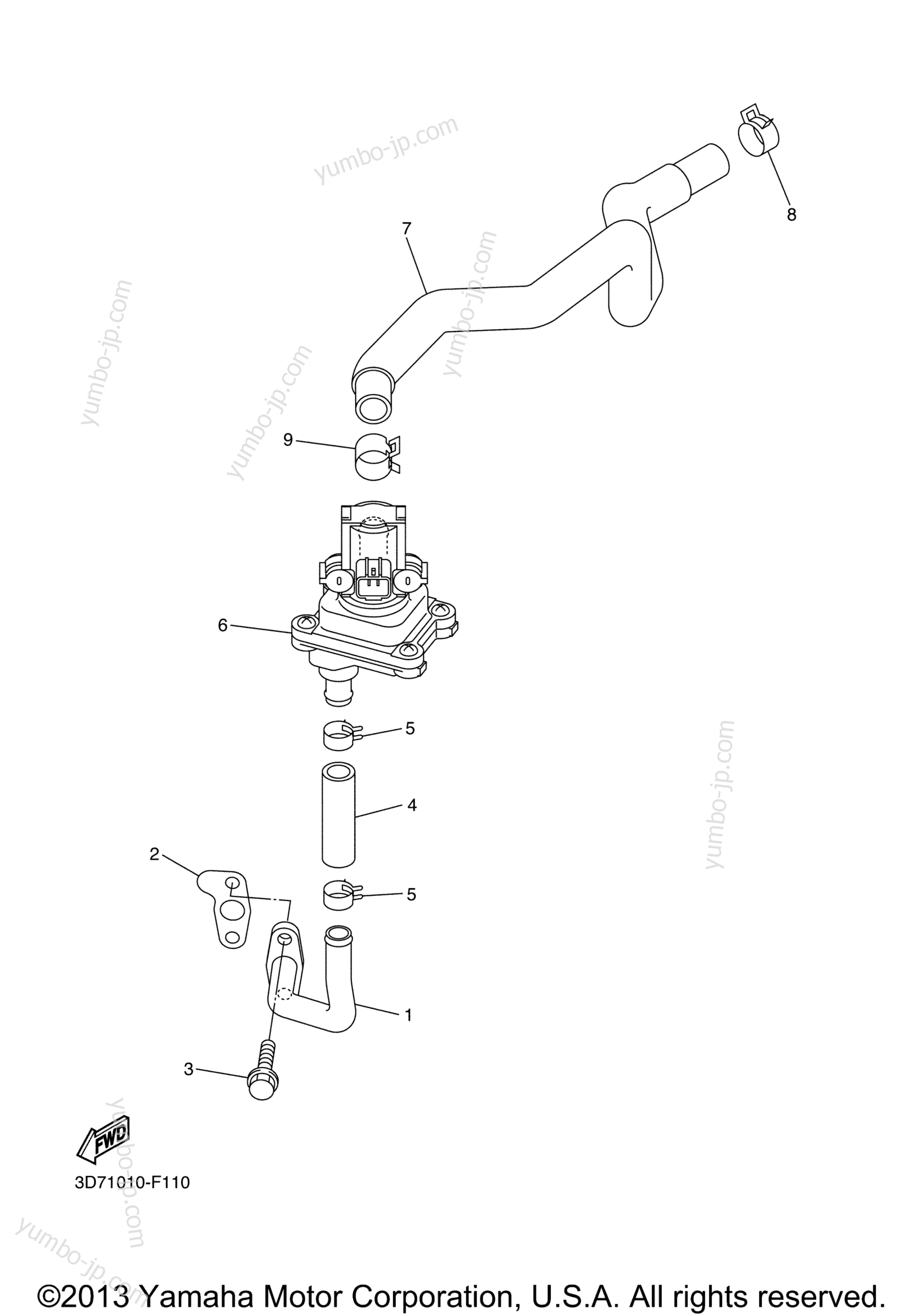 Air Induction System для мотоциклов YAMAHA WR250X (WR25XXCL) CA 2008 г.