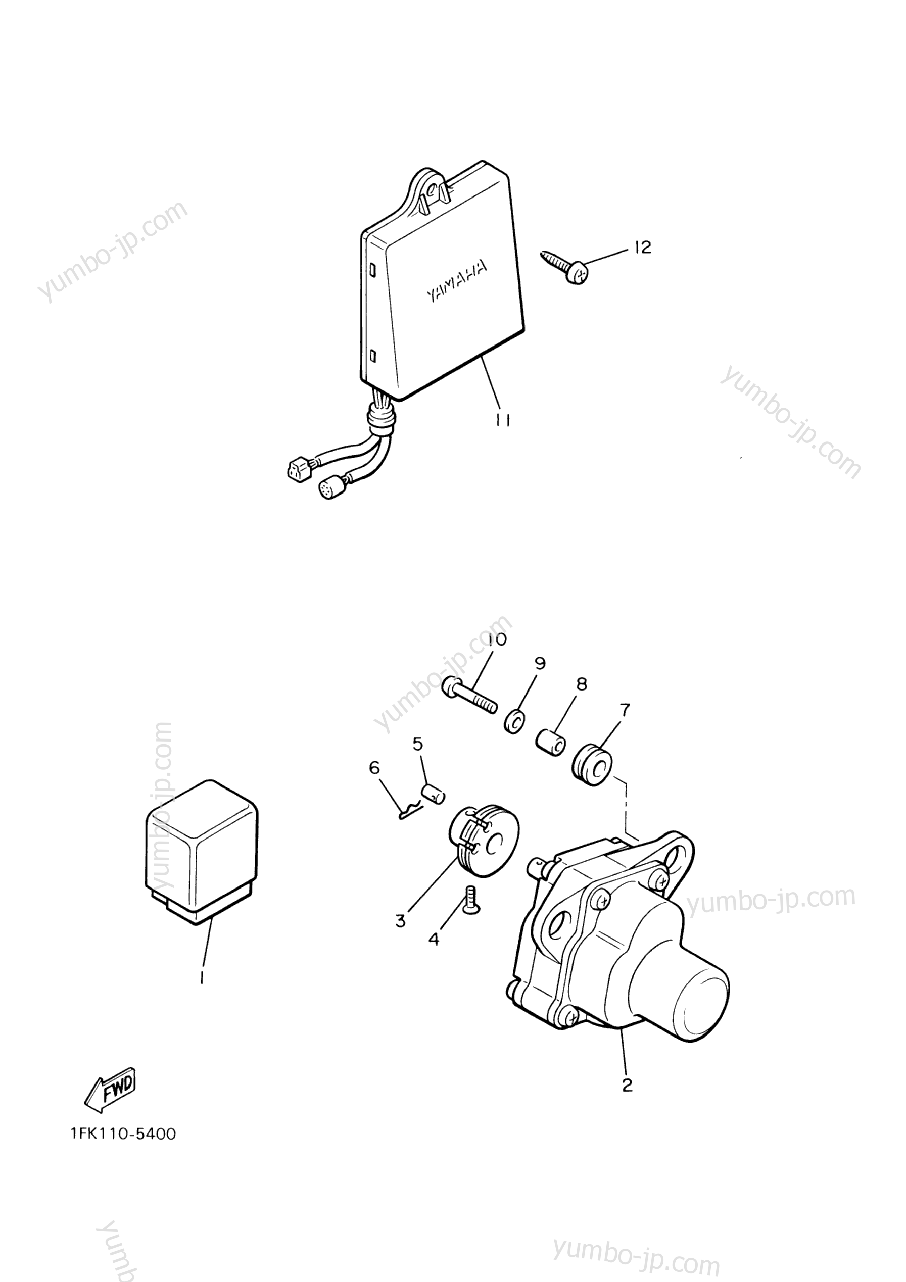 Pick Up Coil Governor for motorcycles YAMAHA V-MAX (VMX1200SC) CA 2004 year