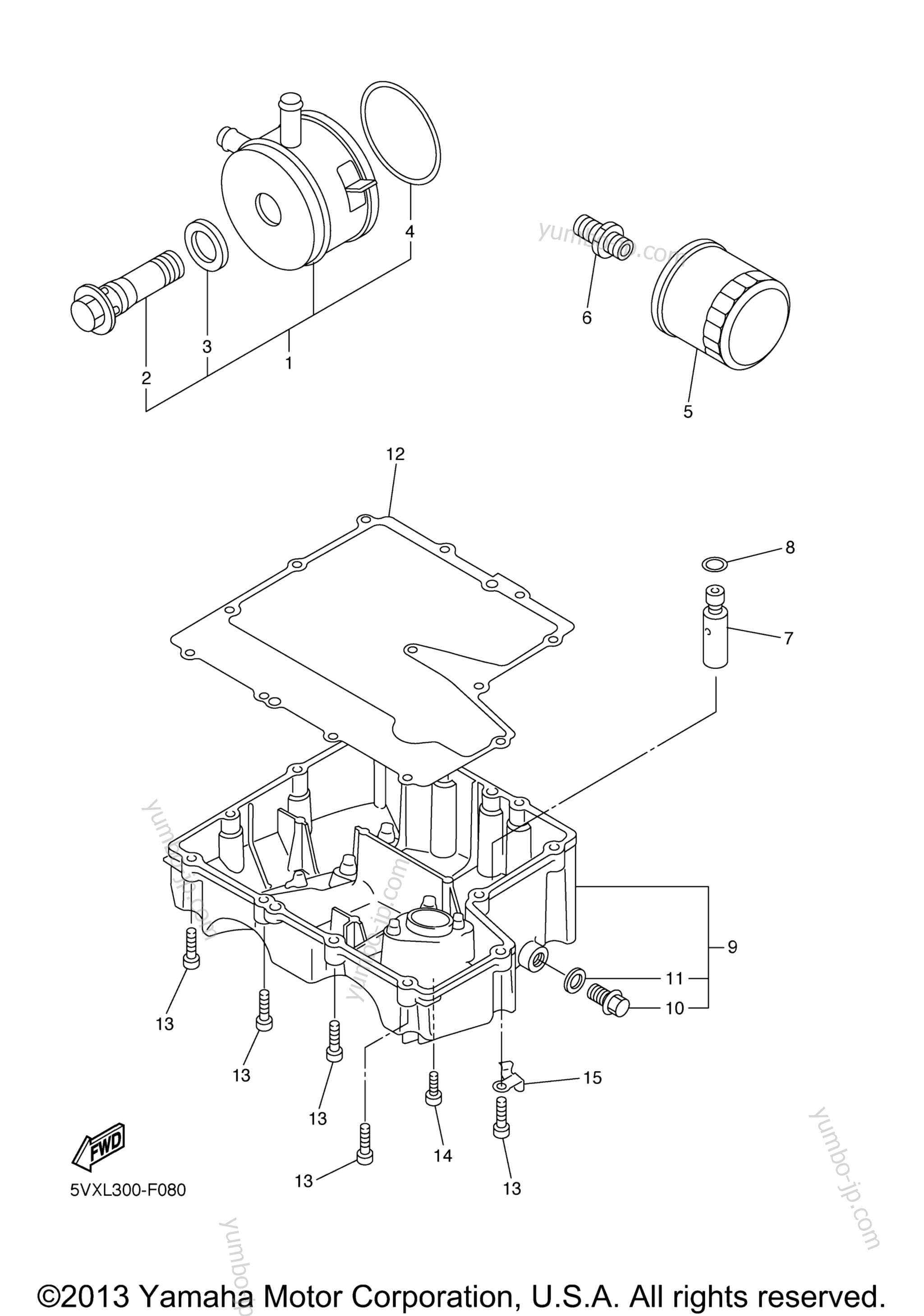 Oil Cleaner для мотоциклов YAMAHA FZ6 (FZS6XCB) CA 2008 г.