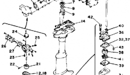 Repair Kit для лодочного мотора YAMAHA 4LG1988 г. 