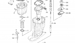 Repair Kit 2 для лодочного мотора YAMAHA LF225XCA (0115)2006 г. 