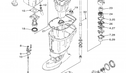 Repair Kit 3 для лодочного мотора YAMAHA F90TJRB2003 г. 