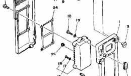 Electric Parts 1 для лодочного мотора YAMAHA 150ETLG-JD (200ETLG)1988 г. 