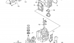 Repair Kit 1 для лодочного мотора YAMAHA F15CMSH (0406) 6AGK-1000001~1005905 F20MSH_MLH_ESH_ELHESRELRPLHPL2006 г. 