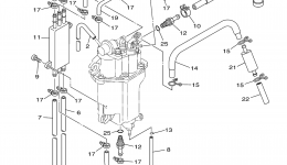 Fuel Injection Pump 2 для лодочного мотора YAMAHA T60TLR (0406) 6C2-1004629~1006659 T60TLR 6C6-1005083~10083432006 г. 