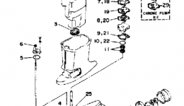 Repair Kit 2 для лодочного мотора YAMAHA 70TLRP1991 г. 