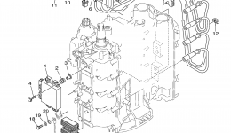 Electrical 1 for лодочного мотора YAMAHA F115TJR (0407) 68V-1082891~ LF115TXR 68W-1003581~2006 year 