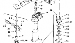 Repair Kit для лодочного мотора YAMAHA 4MLHQ1992 г. 