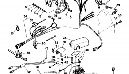Electric Parts 1 для лодочного мотора YAMAHA P60TLHR1993 г. 