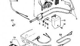 Electric Parts для лодочного мотора YAMAHA T9.9ELHP1991 г. 