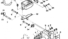 Intake для лодочного мотора YAMAHA F9.9MLHR1993 г. 