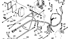 Electric Parts для лодочного мотора YAMAHA 90ETLDA1990 г. 
