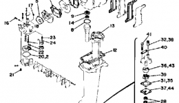 Repair Kit для лодочного мотора YAMAHA 8LF1989 г. 