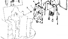 Electrical Parts 1 для лодочного мотора YAMAHA L200ETXD1990 г. 