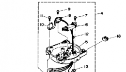 GENERATOR для лодочного мотора YAMAHA 4MLHP1991 г. 