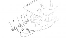 Optional Parts 1 для лодочного мотора YAMAHA F75LA (0115)2006 г. 