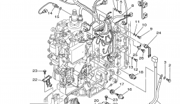 Electrical 3 для лодочного мотора YAMAHA LF150TXRC2004 г. 