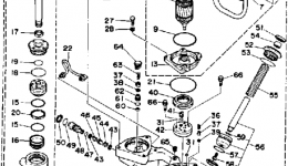 Power Trim Tilt Assy for лодочного мотора YAMAHA C85TLRP1991 year 