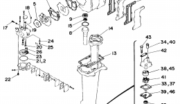 Repair Kit для лодочного мотора YAMAHA 8MLHT1995 г. 