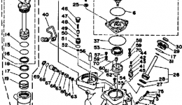 Power Trim Tilt Component Parts для лодочного мотора YAMAHA L200ETXJ1986 г. 