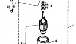 Electric Motor for лодочного мотора YAMAHA 225TLRR1993 year 