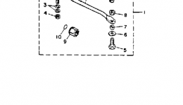 Steering Guide Attachment для лодочного мотора YAMAHA C40ELRP1991 г. 