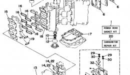 Repair Kit 1 для лодочного мотора YAMAHA 225TLRS1994 г. 