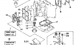 Repair Kit 1 для лодочного мотора YAMAHA L130TXRS1994 г. 