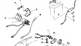 Electric Parts 1 (Eh) для лодочного мотора YAMAHA T9.9ELHQ1992 г. 