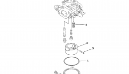 Repair Kit 2 для лодочного мотора YAMAHA F6MLH (0406) 60N-1005231~1008335 F8MSH_MLH 60R-1008881~10151802006 г. 