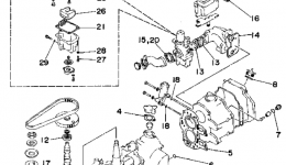 Repair Kit 1 для лодочного мотора YAMAHA T9.9EXHS1994 г. 