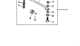 Steering Guide Attachment для лодочного мотора YAMAHA PRO50 (P50TLRP)1991 г. 