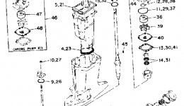 Repair Kit 2 для лодочного мотора YAMAHA 115TXRP1991 г. 