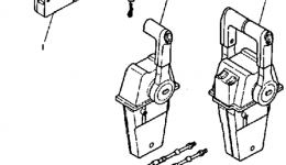 Remote Control Cables для лодочного мотора YAMAHA L150ETXJ1986 г. 
