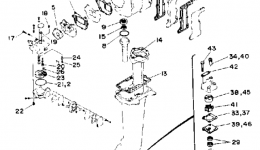 Repair Kit для лодочного мотора YAMAHA 6MLHR1993 г. 