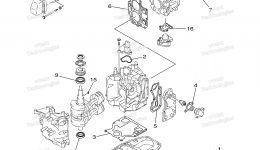 Repair Kit 1 для лодочного мотора YAMAHA F15PLHD2005 г. 