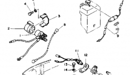 Electric Parts 1 (Eh) для лодочного мотора YAMAHA T9.9MXHP1991 г. 