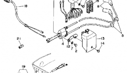 Electrical для лодочного мотора YAMAHA F9.9MLHQ1992 г. 