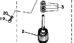 Electric Motor for лодочного мотора YAMAHA 115ETLJ1986 year 