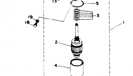 Electric Motor для лодочного мотора YAMAHA C115TXRR1993 г. 
