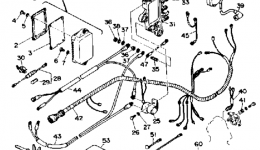 Electric Parts для лодочного мотора YAMAHA 90TJRP1991 г. 