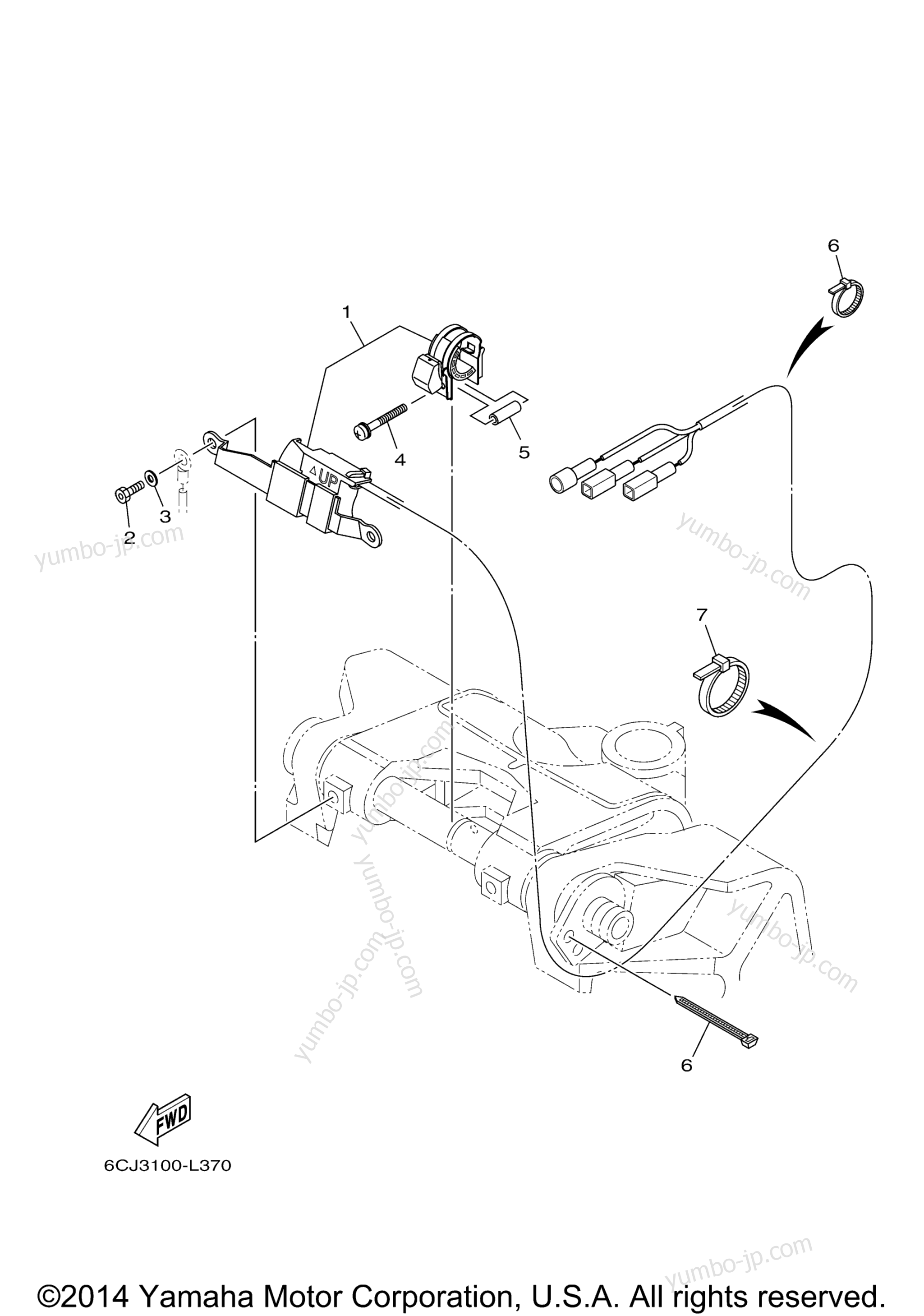 Optional Parts 2 for outboards YAMAHA F60LB (0114) 2006 year