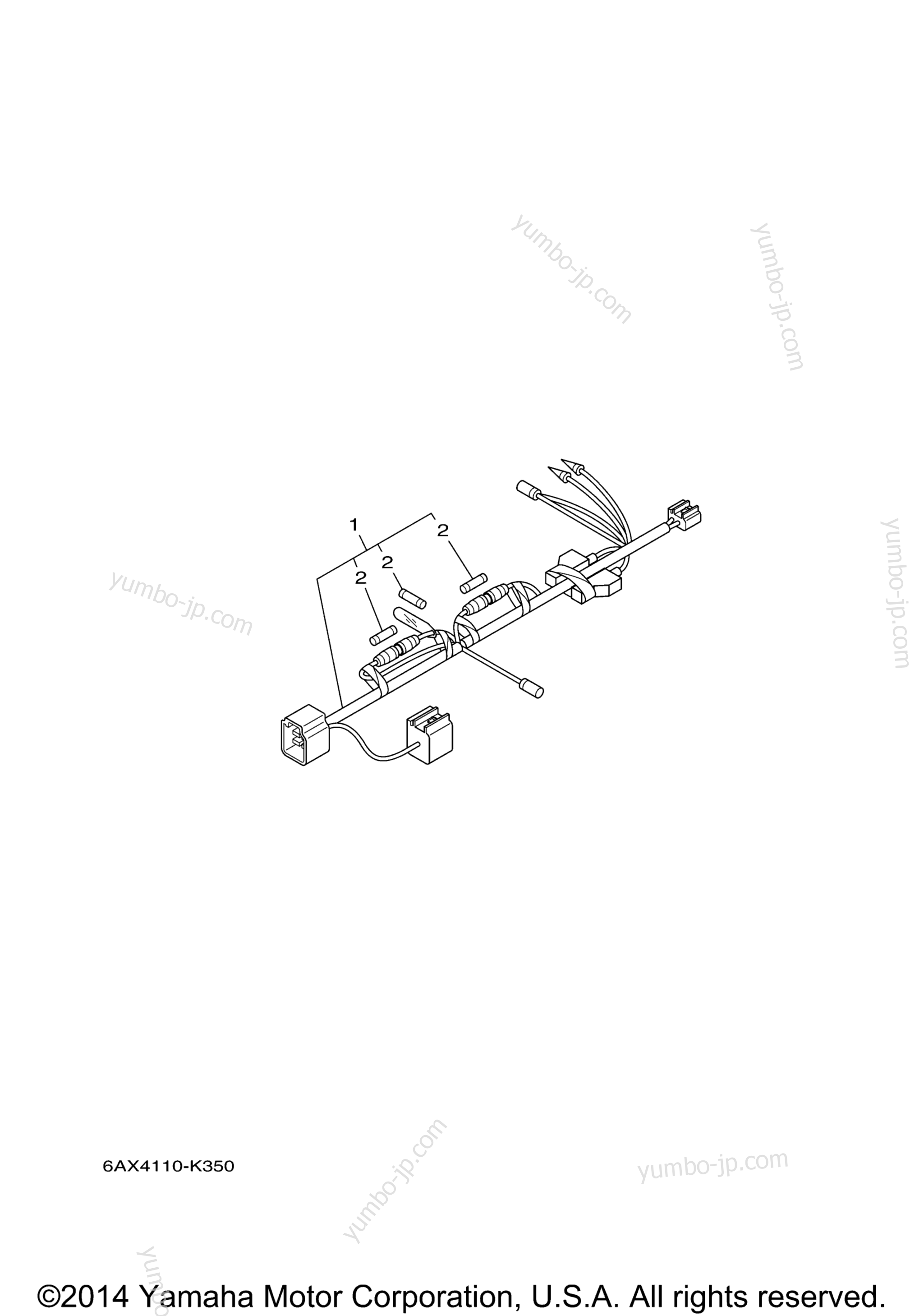 OPTIONAL PARTS for outboards YAMAHA LF225XCA_0 (0411) 2006 year