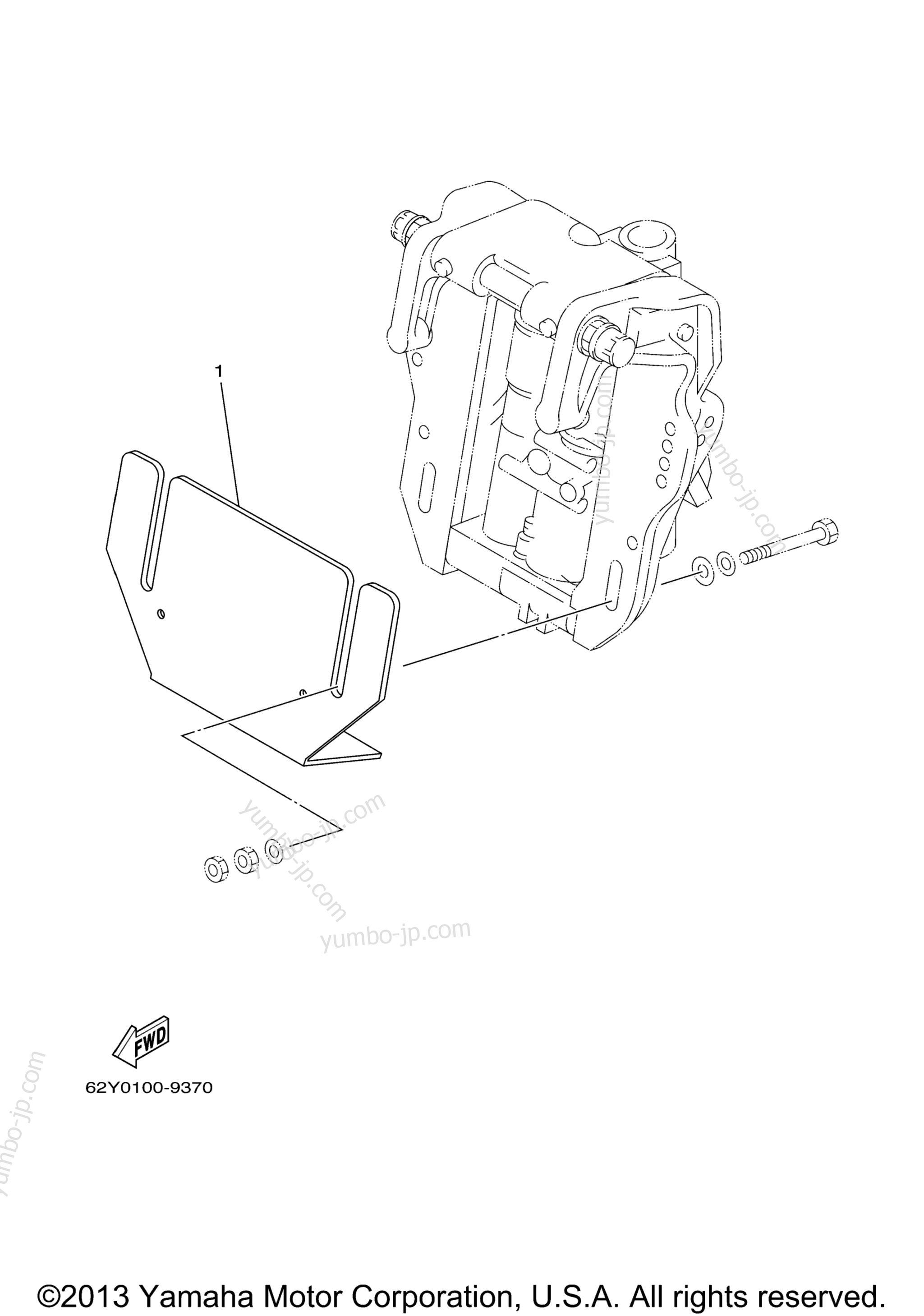 OPTIONAL PARTS for outboards YAMAHA F50TLRB 2003 year