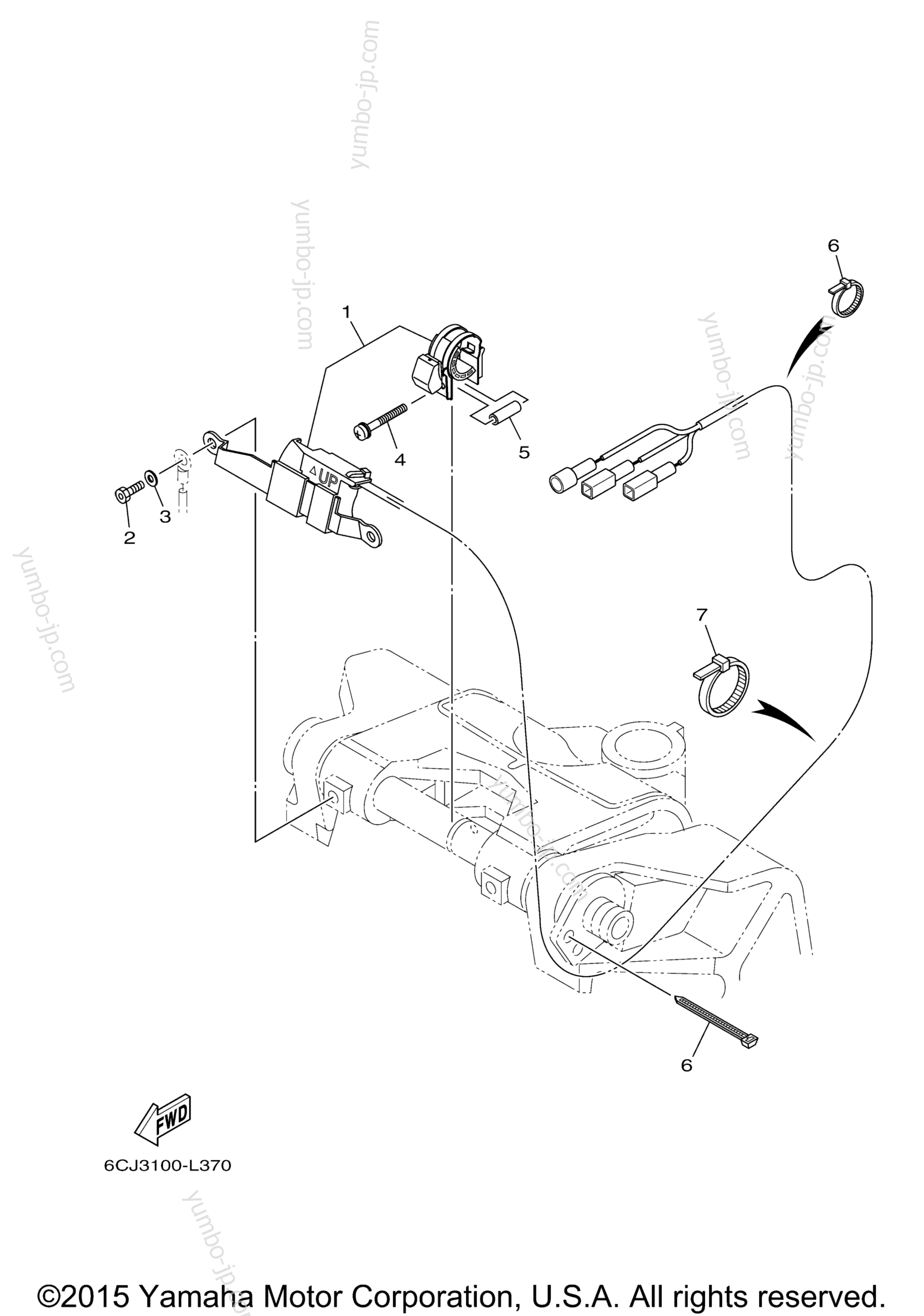 Optional Parts 2 для лодочных моторов YAMAHA T50LB (0115) 2006 г.