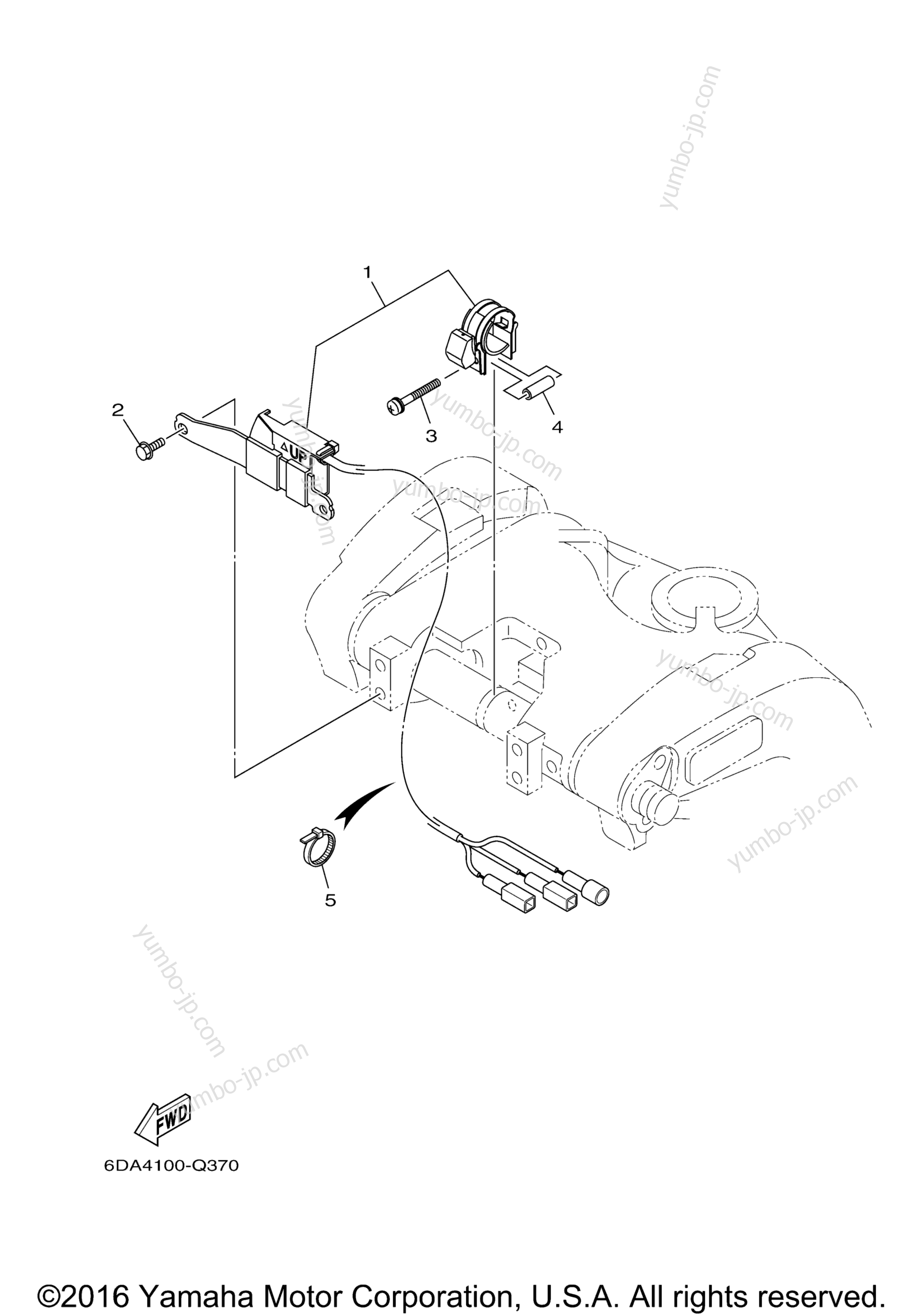 Optional Parts 2 for outboards YAMAHA F175LA (0116) 2006 year