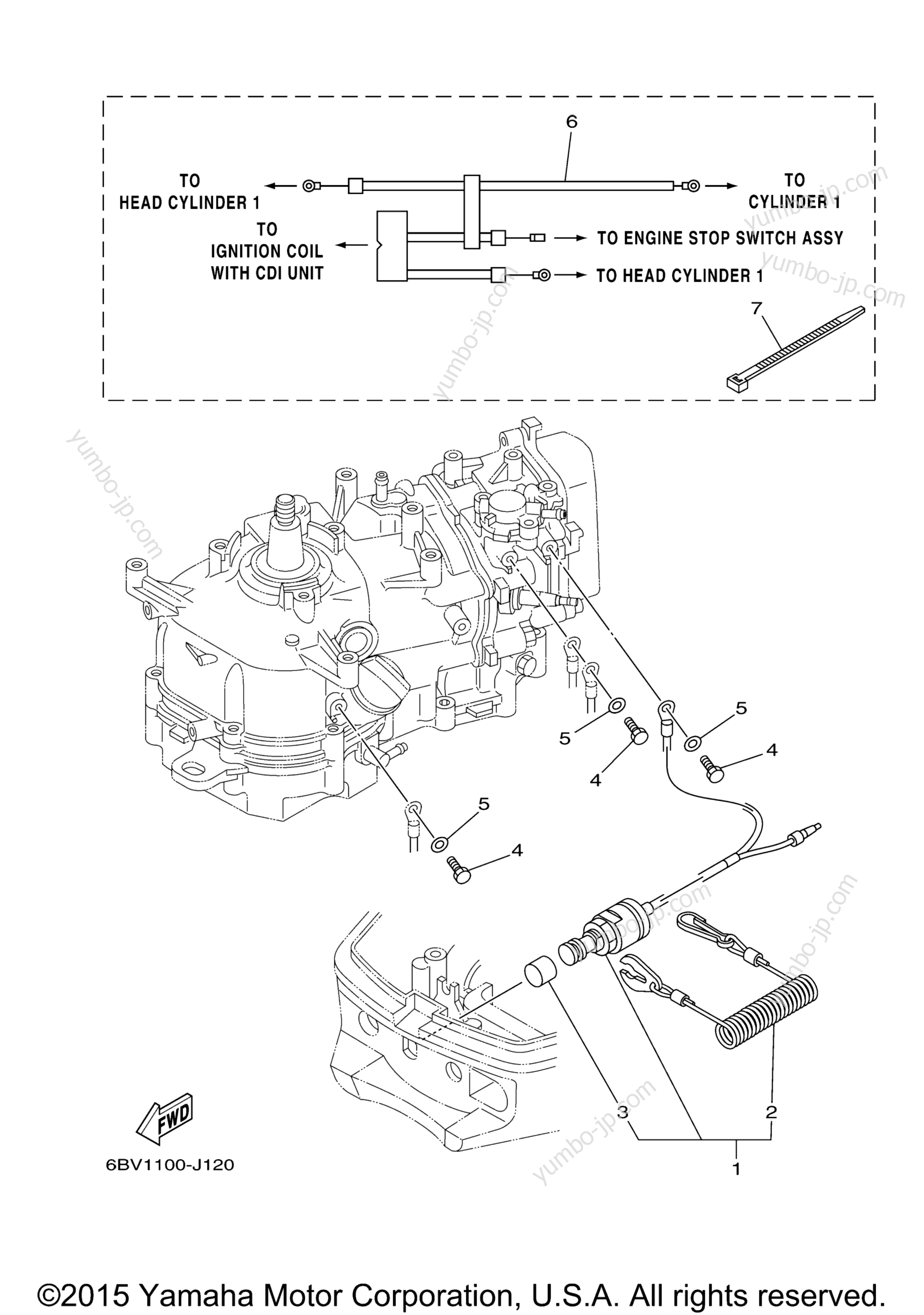 Electrical для лодочных моторов YAMAHA F6SMHA (0314) 2006 г.