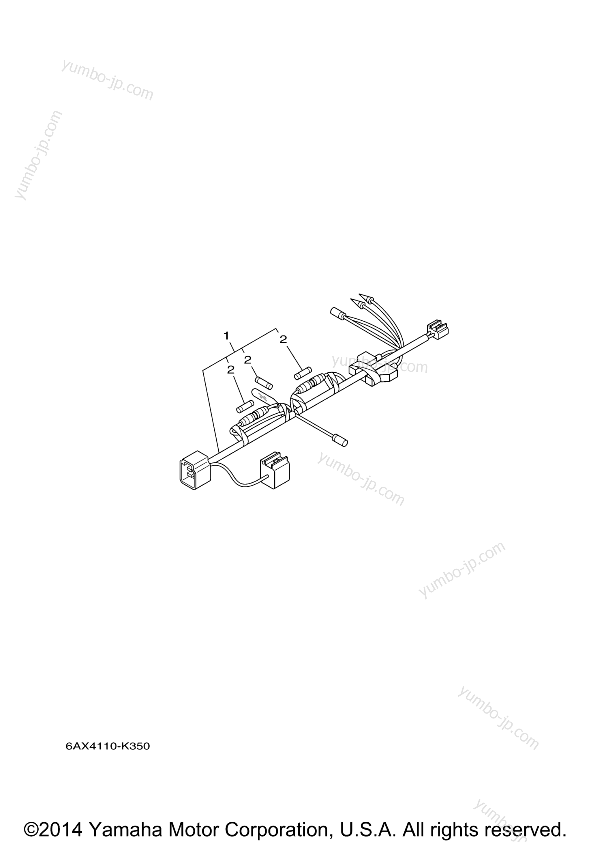 Optional Parts 1 for outboards YAMAHA LF225XCA_0 (0112) 2006 year