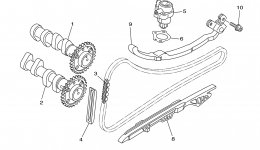 Camshaft Chain для скутера YAMAHA TMAX (XP500YL)2009 г. 