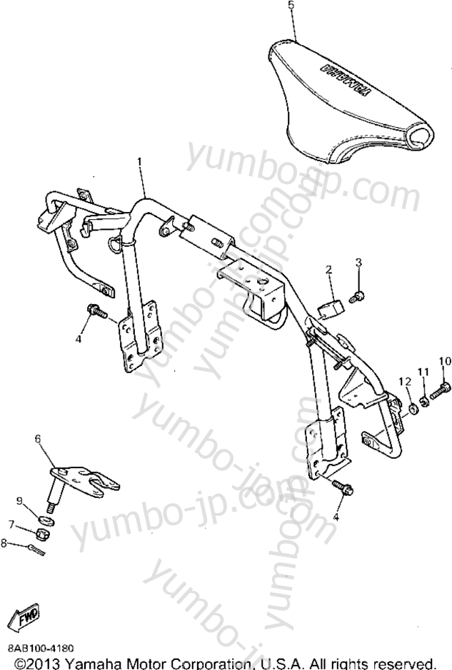 Steering Gate for snowmobiles YAMAHA VMAX 500 DX (VX500DXU) 1994 year